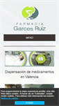 Mobile Screenshot of farmaciafranciscogarcesruiz.com