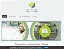 Tablet Screenshot of farmaciafranciscogarcesruiz.com